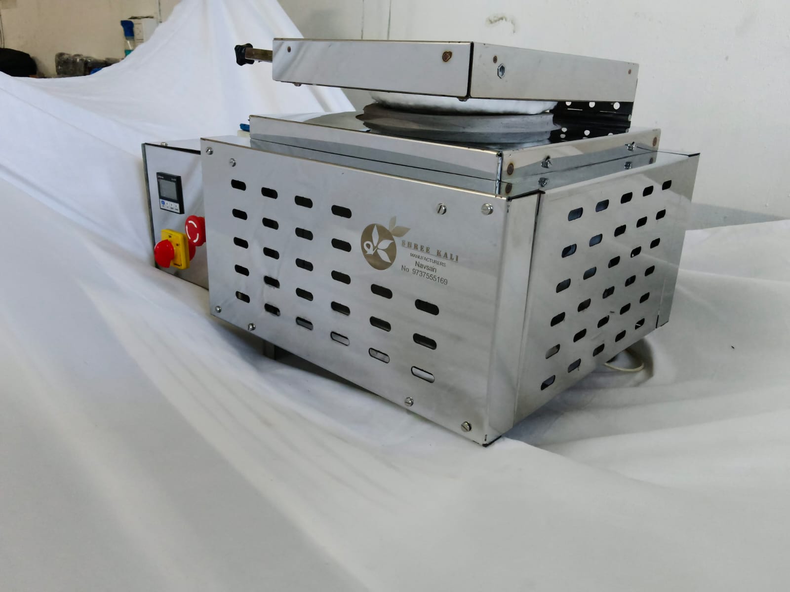 Shree Kali furnace angled back side product view