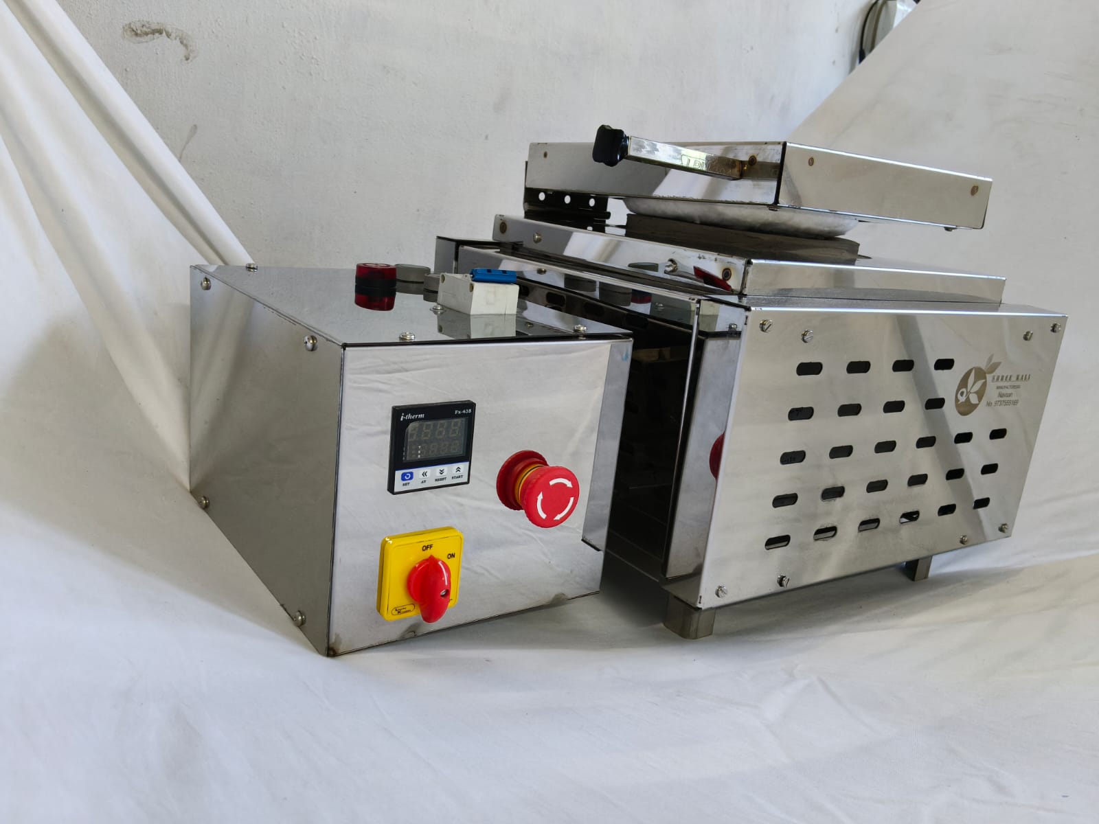 Shree Kali furnace left front angle product view